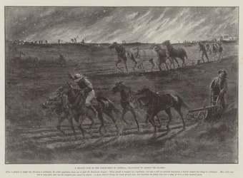 Prairie Fire v severozápadní Americe, orání zatknout Flames